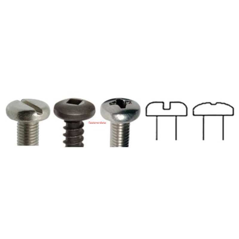Pan head screws
