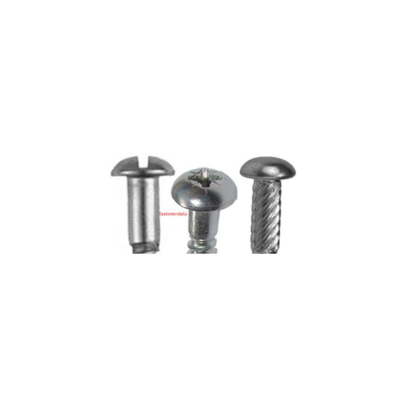 Round head screws